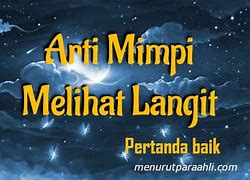 Arti Mimpi Melihat Ka Bah Diatas Langit