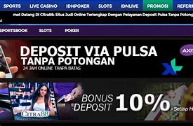 Slot Deposit Pulsa 3000 Tanpa Potongan